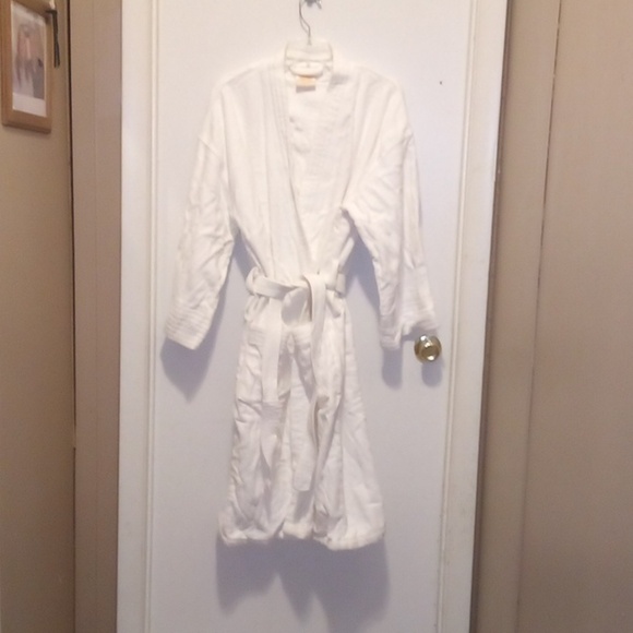 Grande Tesoro White Comfy Robe - One Size - Picture 2 of 6